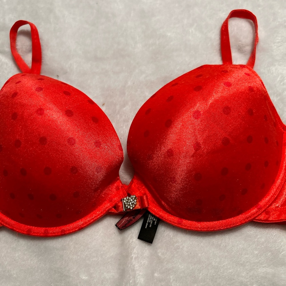 Victoria's Secret Red Polka Dot Bra